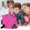 thumbnail image 2 of Allytech Kids Case for Apple iPad 10.2 9th 8th 7th Gen, iPad 10.2" Case 2022/2021/2020, EVA Rubber Handle Stand Shockproof Drop Protection Lightweight iPad 10.2 Case Cover for Kids - Rose, 2 of 8