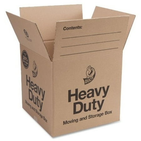 

Duck Double-wall Construction Heavy-duty Boxes - 42 Lb - Heavy Duty - 16 Height X 16 Width X 15 Depth External Dimensions - Brown (DUC280728)