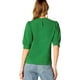 thumbnail image 2 of Blusa Casual de Manga abullonada para Mujer con Abertura en la Espalda Verde XL Verde XL Xishao ropa, 2 of 2