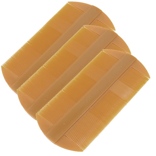 Peine Profesional de Cuidado del Cabello REGALWOVEN Dientes Finos 3 Pcs