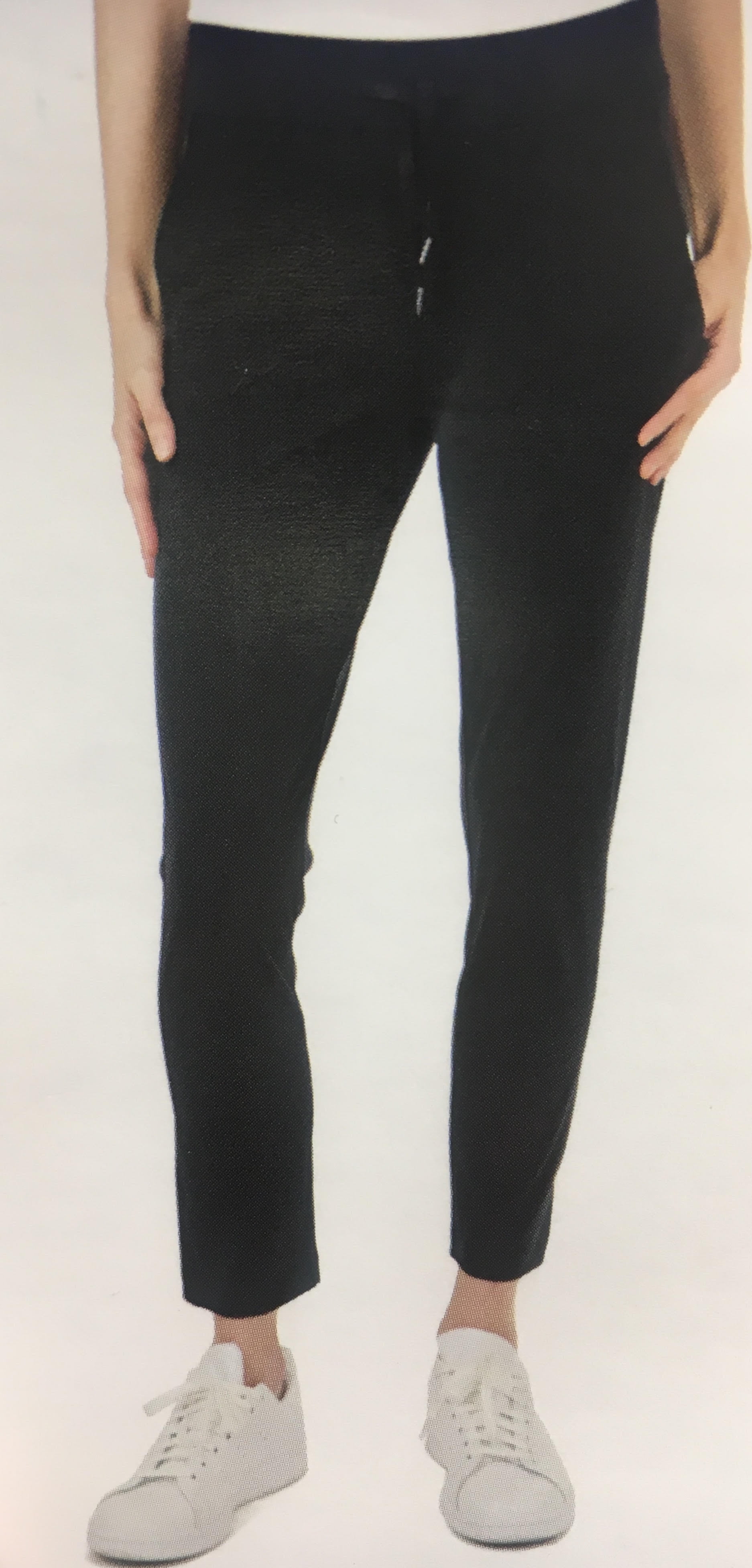 TUFF ATHLETICS Women's Exercise Ankle Jogger Pants, Black, Small NEW