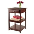 thumbnail image 3 of Winsome Delta Home Office Printer Stand, Walnut Finish, 3 of 9