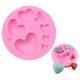 thumbnail image 1 of 2 piezas de diferentes tamaños de moldes de resina en forma de corazón para decoración de galletas, joyas, pasteles, chocolate, pasteles, gelatina, pudín, 1 of 5