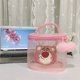 thumbnail image 5 of Bolsa de playa de verano, bolsa de cosméticos Sanrio, bolsa de almacenamiento de artículos diversos Kawaii Kuromi Cinnamoroll, artículos de tocador de belleza, bolso de mano portátil de viaje, 5 of 5
