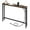 Brown w/Power Outlets, variant on Aoile 39.3" Behind Couch Table with Power Outlets, Sofa Tables Narrow Long for Living Room, Entryway, Hallway, Black