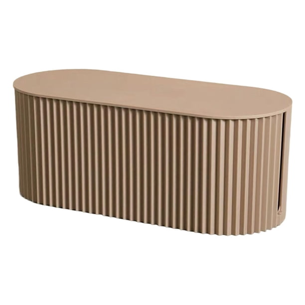 Kearding Cable Management Box Hide Conceal Cord Box Organizer for Computer Desk Almacenamiento y organización del hogar Café ligero