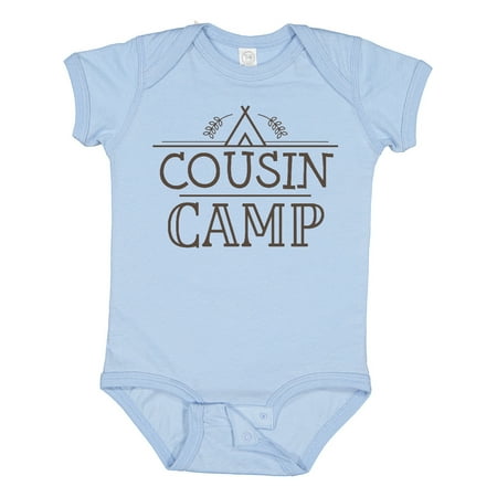 

Inktastic Cousin Camp Family Reunion Gift Baby Boy or Baby Girl Bodysuit