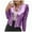 Purple, variant on TTUHYWXI Women's Sequin Jacket Long Sleeve Open Front Blazer Glitter Sparkly Coat Party Casual Cardigan (Gold, L)