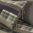 thumbnail image 5 of Woolrich Winter Plains 5 Piece Cotton Plaid Quilt Daybed Bedding Sets, 75"x39", Tan/Brown, 5 of 5