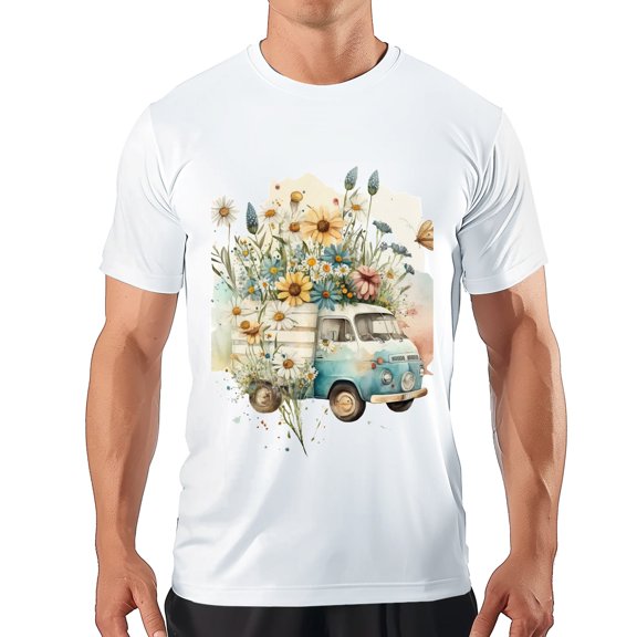 Men's T Shirt#replace# Women's Shirts Round Neck Patterned Tee Summer New Sports Shirt Vintage Style Gift for Friends XS