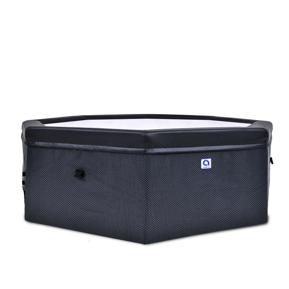 Avenli Aegean 6Person Rigid Foam Wall Portable Hot Tub Spa Walmart