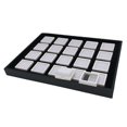 thumbnail image 1 of Bandeja de joyería jinwen blanca para almacenamiento de piedras preciosas, 1 of 3