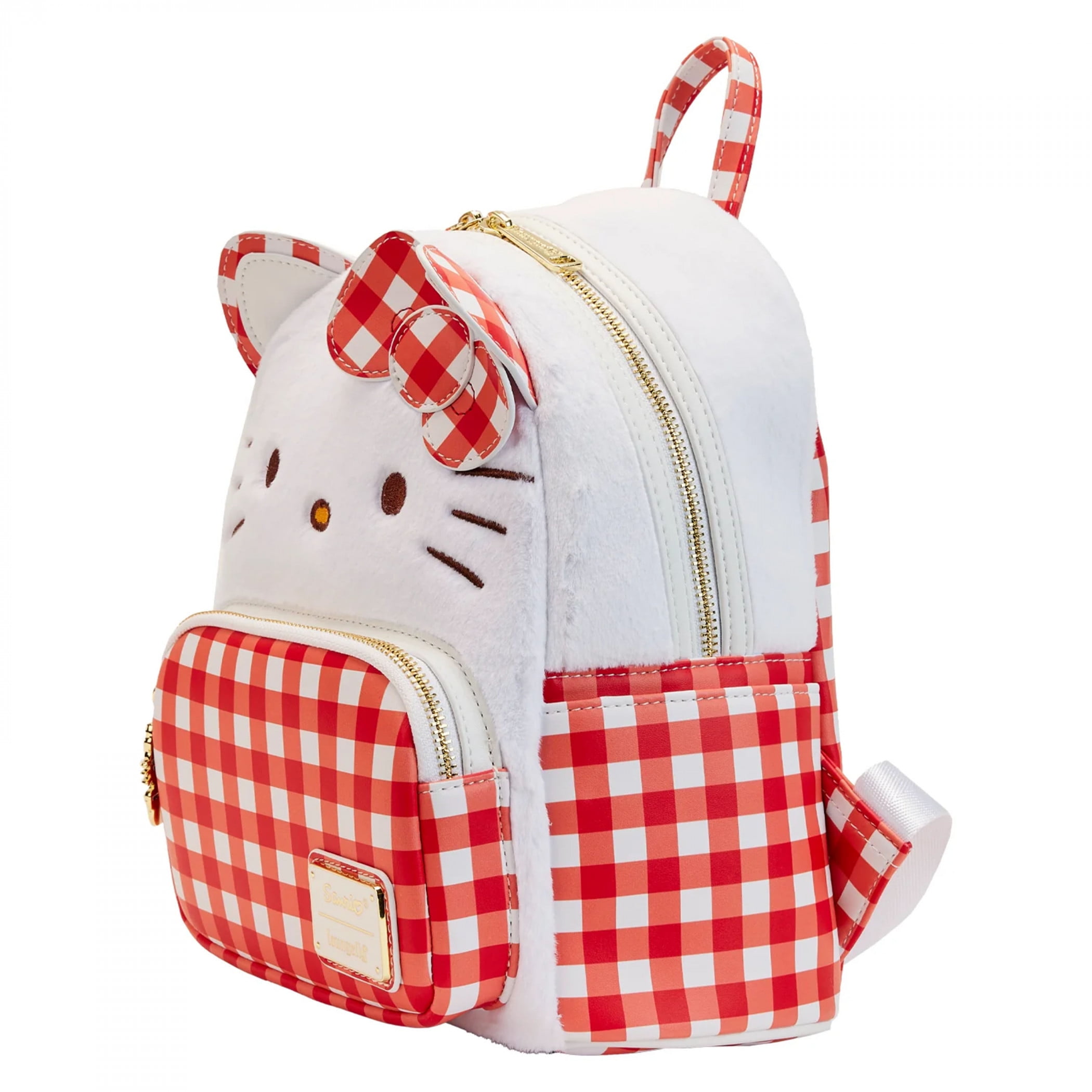 Hello Kitty 885498 Sanrio Gingham Cosplay Mini Backpack by Loungefly