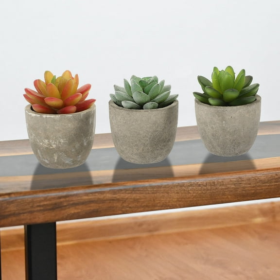 Masteelf  3 Pcs Faux Plants for Outdoors Artificial Bonsai Decoration