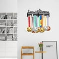 thumbnail image 6 of 1set Inspirational Quotes Medal Hanger Display I Am Awesome Medal Display Holder with 12 Lines Sturdy Steel Award, 6 of 9