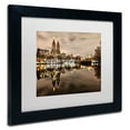thumbnail image 3 of Trademark Fine Art "Central Park West I" Canvas Art by David Ayash, White Matte, Black Frame, 3 of 5