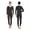 Gray, variant on Thermal Underwear Long Underwear 2-Piece Set Men's Colorful Velvet Plush Thickened Double-sided Frosted Warm Suit Heating Autumn Clothes Pants