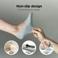 thumbnail image 4 of No Show Socks 3 Pairs for Women and Men, Non Slip, Low Cut Liner, Invisible, Loafer, Sneaker, Flats, Boat Socks, 4 of 5