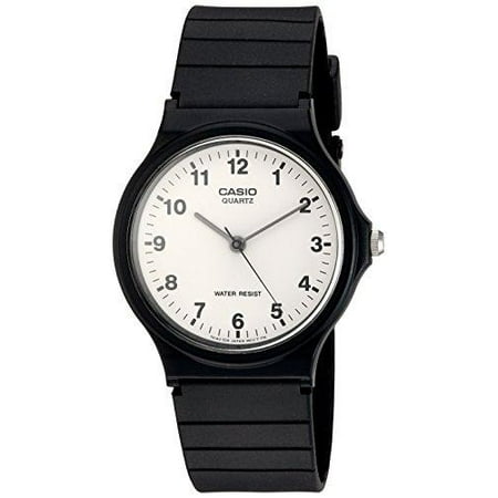 Casio Men's MQ24-7B Analog Black Resin Strap Watch | Walmart Canada