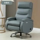 thumbnail image 5 of Lounge Puff Seat Comfortable Desk Chair Individual with Wheels Cushions Executive Office Chairs Cadeira Beauty Salon SY50OC My Lux Decor Round, 5 of 11
