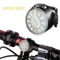 thumbnail image 3 of Faro de bicicleta con carga USB, faro de advertencia impermeable (luz blanca), 3 of 3