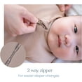 thumbnail image 4 of HALO SleepSack SuperSoft 3-Way Baby Swaddle Wearable Blanket, Small, BlueFog, 4 of 7