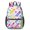 Black-2, variant on 17 Inch Lightweight Backpack,PVC Waterproof Oxford Fabric, Ergonomically Designed, with Large Capacity, Funny Doodle Print