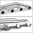 thumbnail image 2 of DNA Motoring TM-BBC-S-VB-3 For 1966 to 1995 Chevy / GMC Anodized Stainless Steel 1 -5 / 8" OD 3" V -Band Front Mount Exhaust Turbo Manifold, 2 of 4
