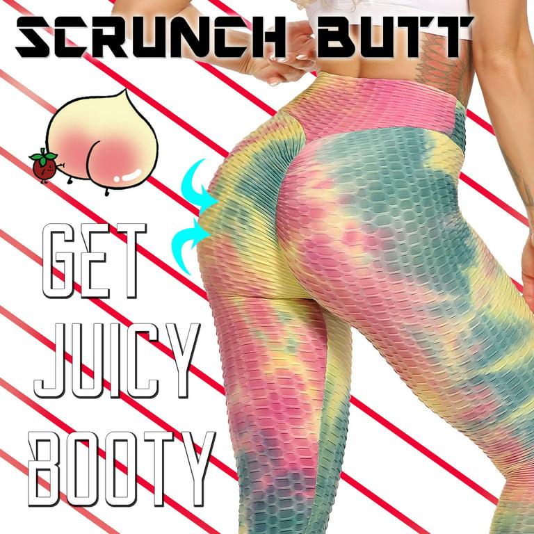 Tie Dye Scrunch Booty Leggings
