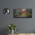 thumbnail image 4 of Luxe Metal Art 'Country Life' by Gary Adams, Metal Wall Art, 24"x12", 4 of 10