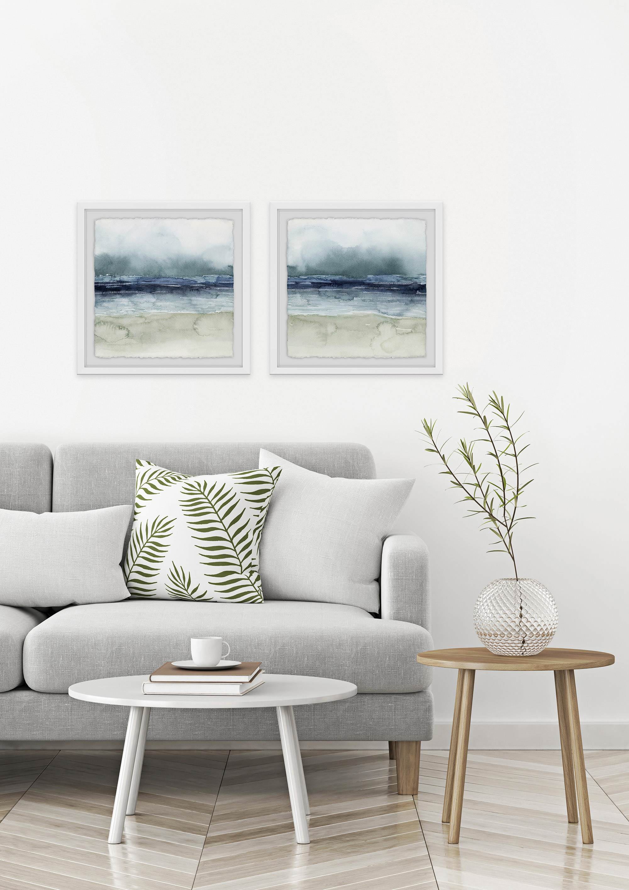 Deep Blue Sea II Diptych