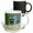 Multicolor, variant on 3drose, San Juan Island, Wa, Usa. Common Raccoon,walking in a Field., 11oz Magic Transforming Mug