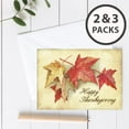 thumbnail image 4 of Fall Leaves Thanksgiving Cards | 10 Pack Bulk Set (5x7), 4 of 6