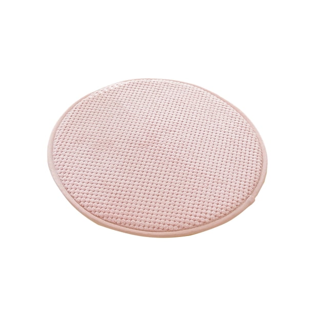 Sofa Vama Ropa de Cama Taburete redondo de madera maciza con cojín para silla, cojín grueso para las cuatro estaciones, taburete redondo de esponja, cojín grueso para asiento. for Navideño