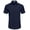 Medieval Blue, variant on Men Short Sleeve Button Down Big and Tall Summer Beach Shirt Untucked Textured Wedding Trendy Lightweight Shirt