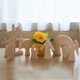 thumbnail image 4 of Easter Nativity Set,handcrafted Wooden Resurrection Scene Risen Christ Figure Easter Table Ornament Home Decor, 4 of 4
