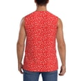 thumbnail image 4 of Balery Hohoho4 Camisetas sin mangas para hombre, absorbe la humedad y protege contra el mal olor.-XX-Large, 4 of 7
