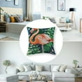 thumbnail image 5 of Bird Pattern Home Chair Seat Pillowcase Cushion Cover, 5 of 7