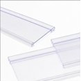 RENACLIPY 20Pcs Transparent Plastic Shelf Label Holders with Slot for ...