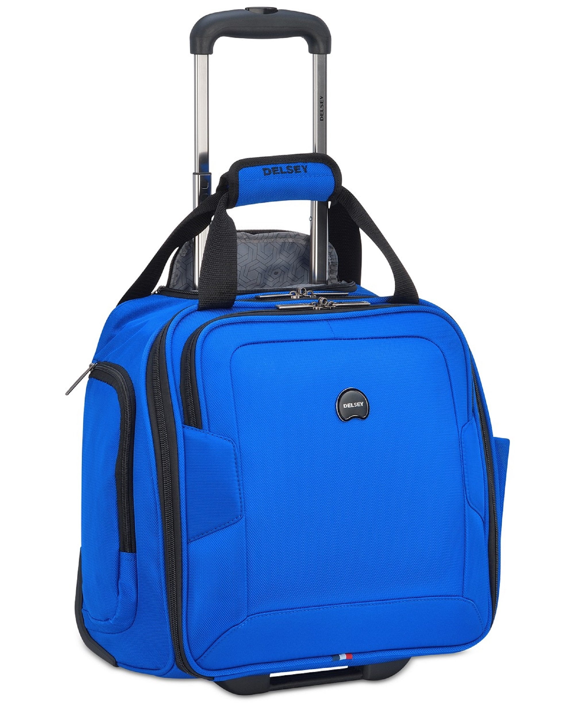 Delsey Opti Max Wheeled Under Seat Suitcase Carry-on Travel Tote Bag ...