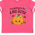 thumbnail image 4 of Inktastic I'm Going to Be a Big Sister- Cute Halloween Pumpkin Girls Toddler T-Shirt, 4 of 5