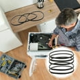 thumbnail image 3 of 5pcs Washing Machine Belt 60.7cm Drive Belt Washer Part Washer Replacement Belt, 3 of 8