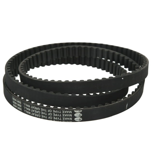 Correa de transmisión 1400 mm Perímetro 13 mm Ancho 8 mm Espaciado de dientes Correa síncrona de goma para bicicleta plegable YUNYI BRAND Deportes