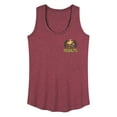 thumbnail image 2 of Peanuts - Country Club Snoopy and Woodsocks - Women's Racerback Tank, 2 of 5