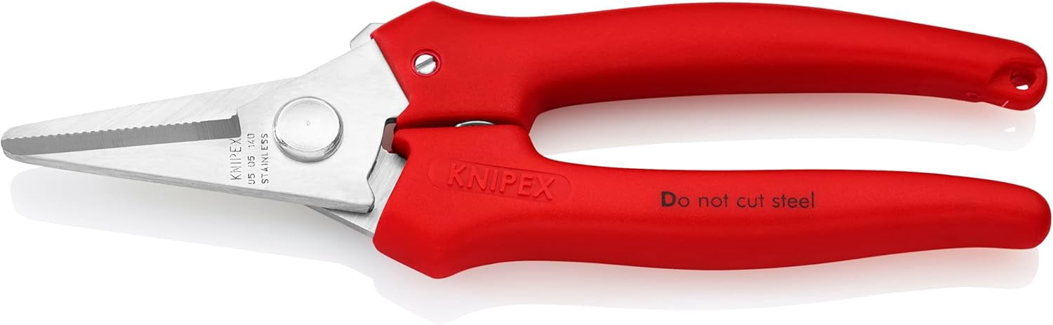 Knipex 5.5" Combination Shears - Plastic Grip