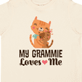 thumbnail image 4 of Inktastic My Grammie Loves Me Granddaughter Girls Toddler T-Shirt, 4 of 5