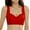 Red, variant on Women's Comfortable Large Chest Small Underwear Thin No Steel Ring Large Size Bra Shrink Bra Bras for Women 36c Padded Bra No Underwire Sports Brawls for Women plus Size Compression Bra