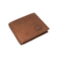thumbnail image 4 of Marshal Bear Wilderness RFID Blocking Genuine Leather Bifold Trifold Wallet for Men Bifold, 4 of 7
