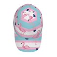 thumbnail image 4 of Disketp Flamingo1 Print Baseball Caps For Outdoor Sports Fashion Casual Outdoor Caps Men Women, 4 of 8