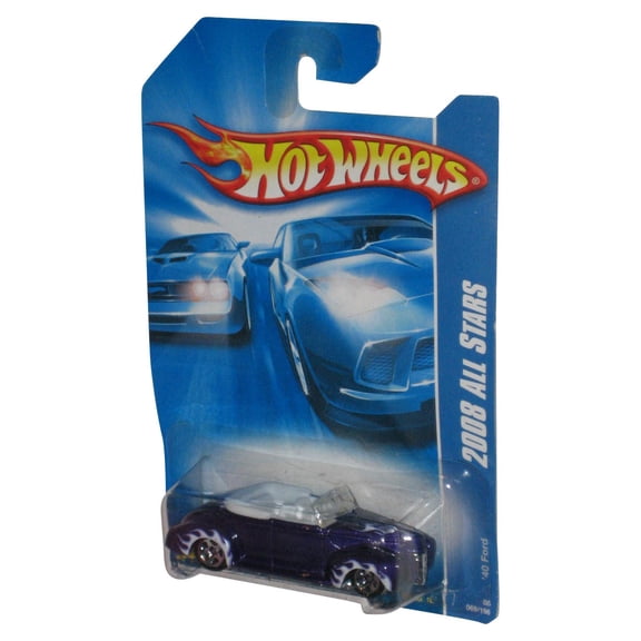 Hot Wheels 2008 All Stars '40 Ford Purple Die-Cast Toy Car 069/196